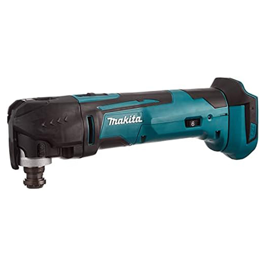 Makita DTM51Z 18V LXT Multi-Tool – Tool-Free Blade Change with 2× BL1850B 5.0Ah Batteries